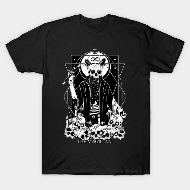 The Magician tarot card T-Shirt by Von Kowen